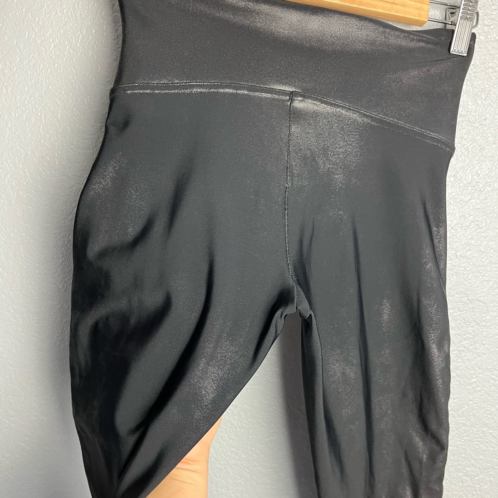 SPANX Faux Leather Moto Leggings - Picture 8 of 8